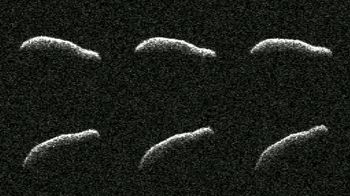 triaslabCS_rep's tweet photo. NASA captura visão detalhada de asteroide em formato incomum
O asteroide 2011 AG5 é um dos mais alongados observados pelo Goldstone Solar System Radar da NASA até agora
#Matemática #Notícias #Nasa #Visão #Detalhada #Asteróide #Formato #Incomum
https://t.co/B7QZTfGut9 https://t.co/z54JlLniS5