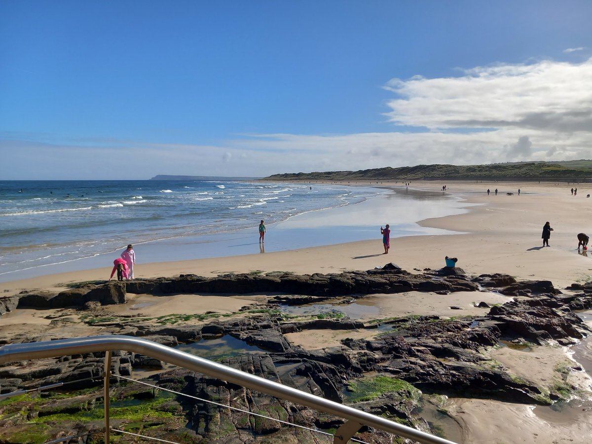 I don't remember Portrush being this sunny when I was little! We picked another good few days to go home.