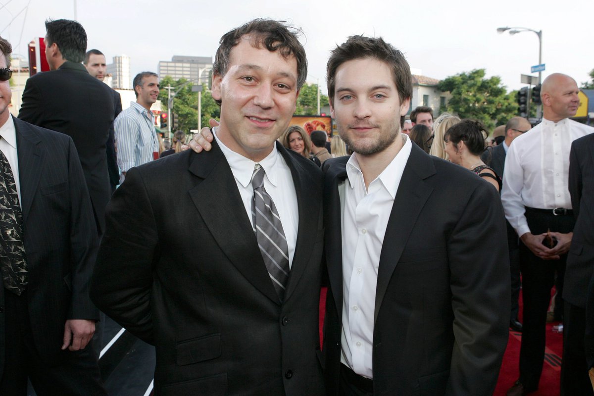 SpiderMan_Newz's tweet image. Sam Raimi on his idea for "Spider-Man 4" if it ever happens

"I think I have to take good half balance of 'No Way Home' and whoever the villain would be based on, very much on the original take. And the villain represents that opposite of what hero is going through for himself."