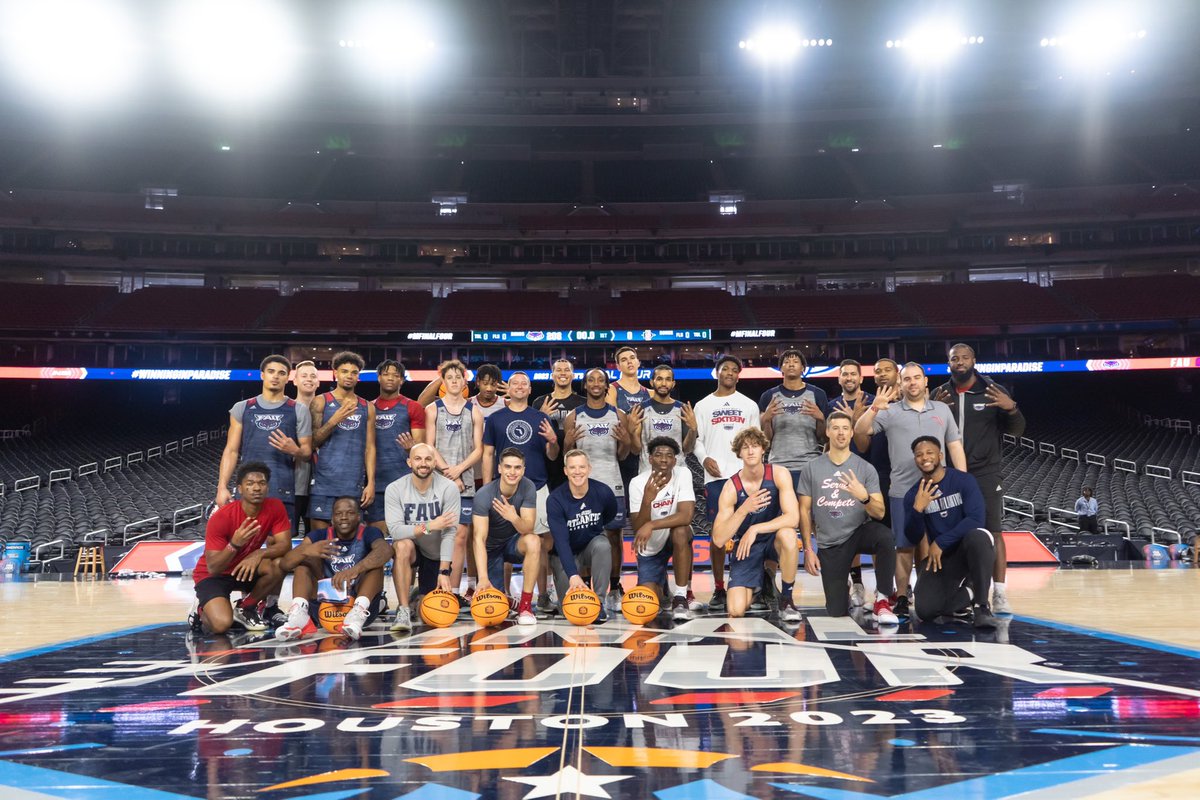 What a season. 

Picked to finish 5th in Conference USA, but went all the way to the Final Four, racking up a 35-4 record.

The best season in FAU history, bar none.