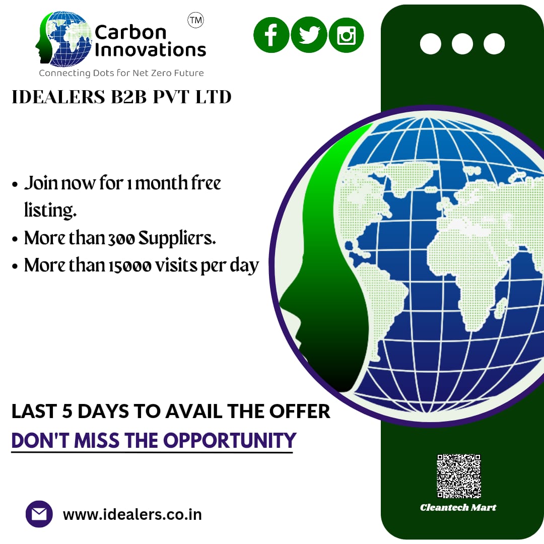TheDealers8's tweet photo. Last 5 days to avail the offer. Don't miss the opportunity.
.
.
Visit: https://t.co/5Wgeg6n8On
.
.
#cleantech #cleaneconomy #getwasteed #greenenergy #powerofgreen #energyaccess #energysystem #energystorage #greeneconomy #cleanenergyfuture #cleanpower #gogreen #smartvehicle https://t.co/YJN6jGa70M