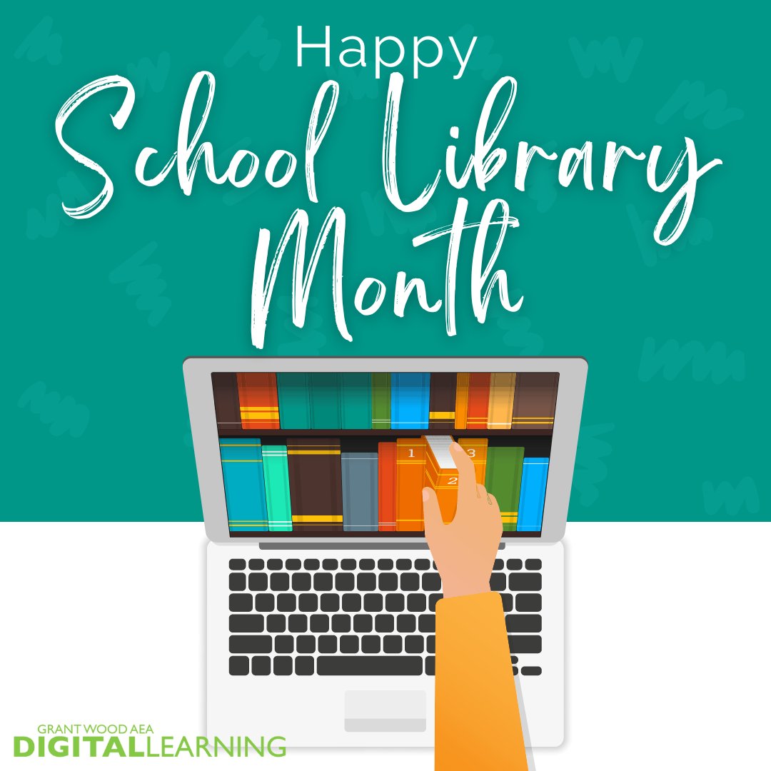 📚 Did you know that April is School Librarian Month?!
🙌 The Digital Learning Team is lucky to work with so many incredible librarians across #GWAEA!
🫶 We just wanted express our gratitude for for all you do!
#dlgwaea #GWAEALibs #iowatl #FutureReadyLibs #itecia