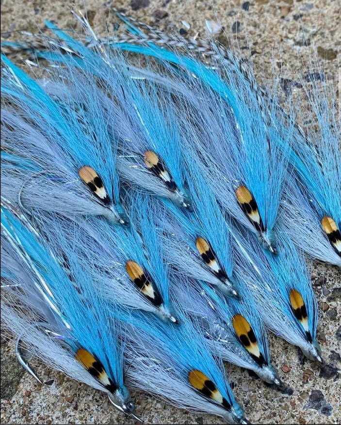 Saltwateronfly's tweet photo. Tis a sweet school
A stunning school of Flatwings by the great and powerful @kettafly .
#beastbrushes #kettafly #kettaflyapparel #flatwings #gtflies #beastbrushesbucktail #beastbrushessaddle #ahrexprostore #raidzapprostore #ahrexhooks #raidzap https://t.co/XUHcLQuhzO