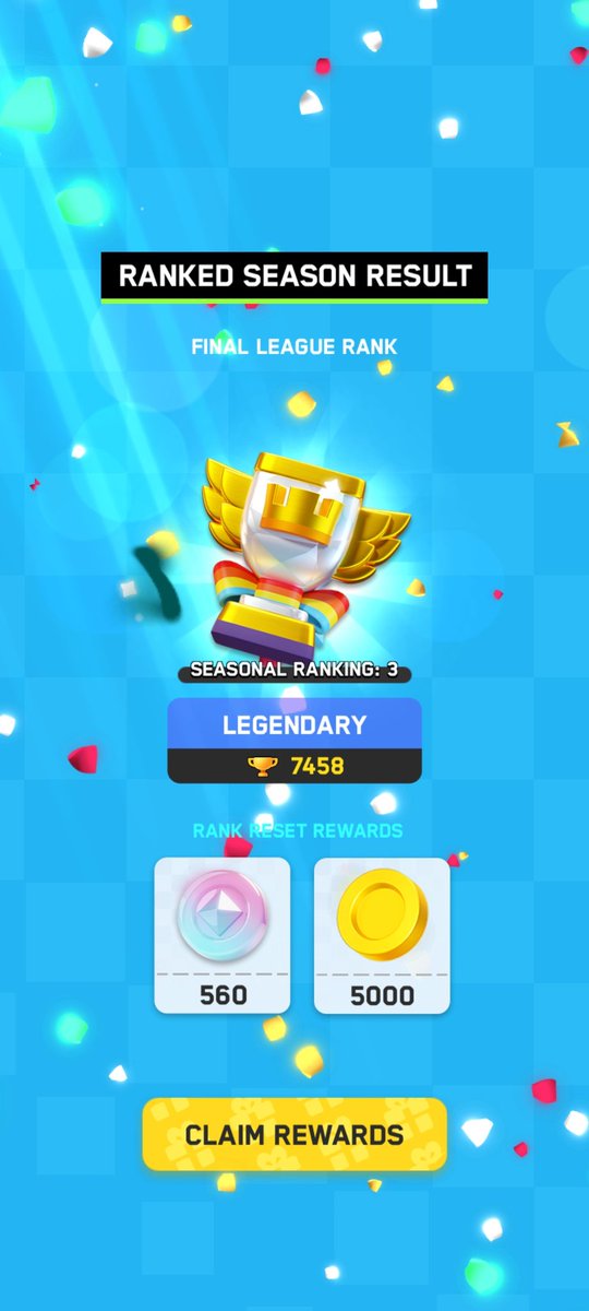 finish top 3 #clashmini