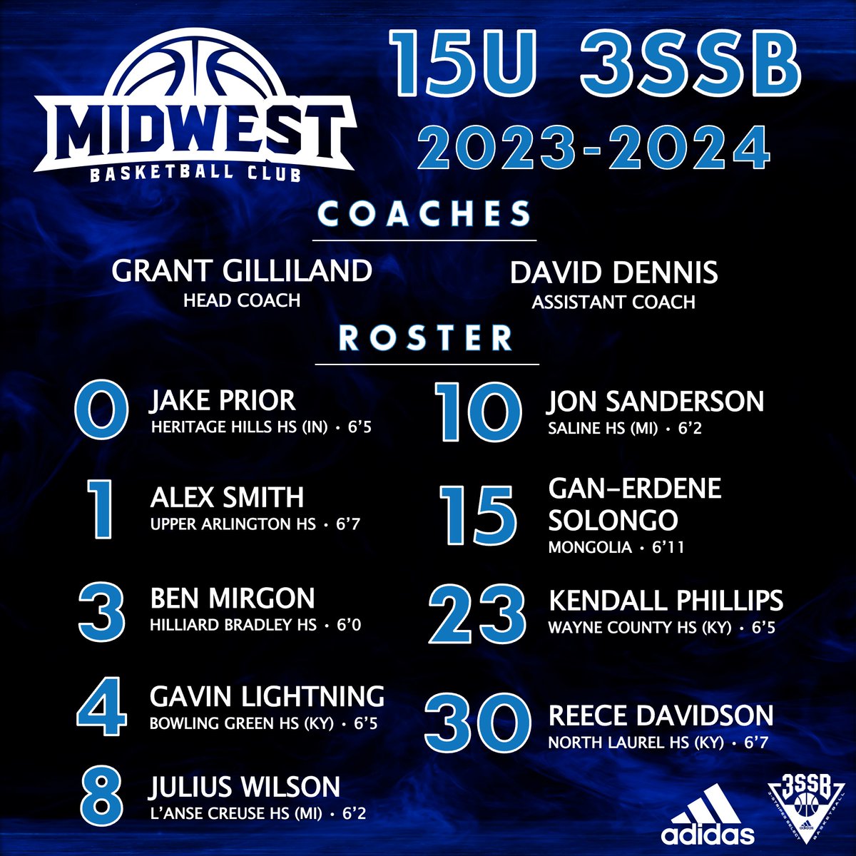 MidwestBBClub's tweet photo. 15U #3SSB Roster https://t.co/pT4GOpfIVm