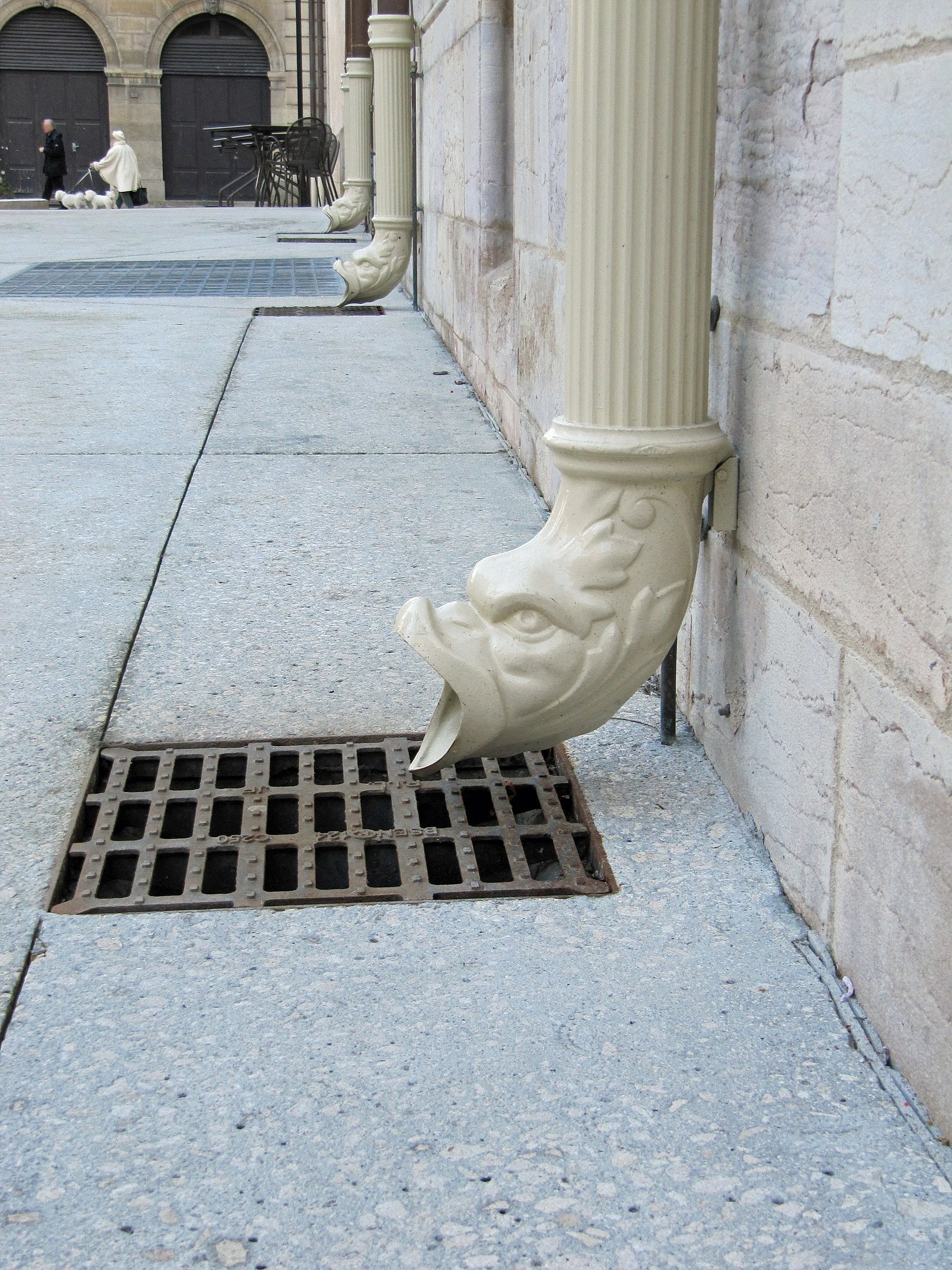 As for those 19th century drain pipes, some are funny, some grotesque or even frightening, some simp