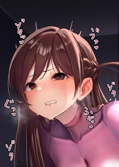【R-18 ふたなり】これは先月skebに納品したふたなりになった彼●りの水原●鶴が手回しオナホでのオナニーを強要させられる感じのヤツです。いい表情描けたし手回しオナホの3Dモデルが我ながら良い感じになったのでよかったです。 