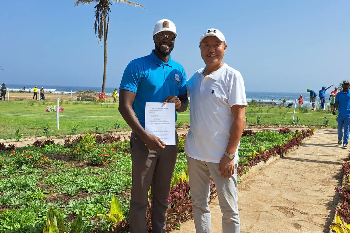 papiniang's tweet photo. I am thrilled to announce my partnership with daktower. The biggest tallest safest and most modern complex in Senegal 🇸🇳,  overlooking the Atlantic ocean. Thank you for trusting me as one of your international brand Ambassadors as we embark on the journey to conquer the world🏌🏾‍♂️ https://t.co/vT4qRh57IY