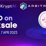 Photo by KryptAI (💙,🧡) launching on Arbitrum (@Krypt_Ai)