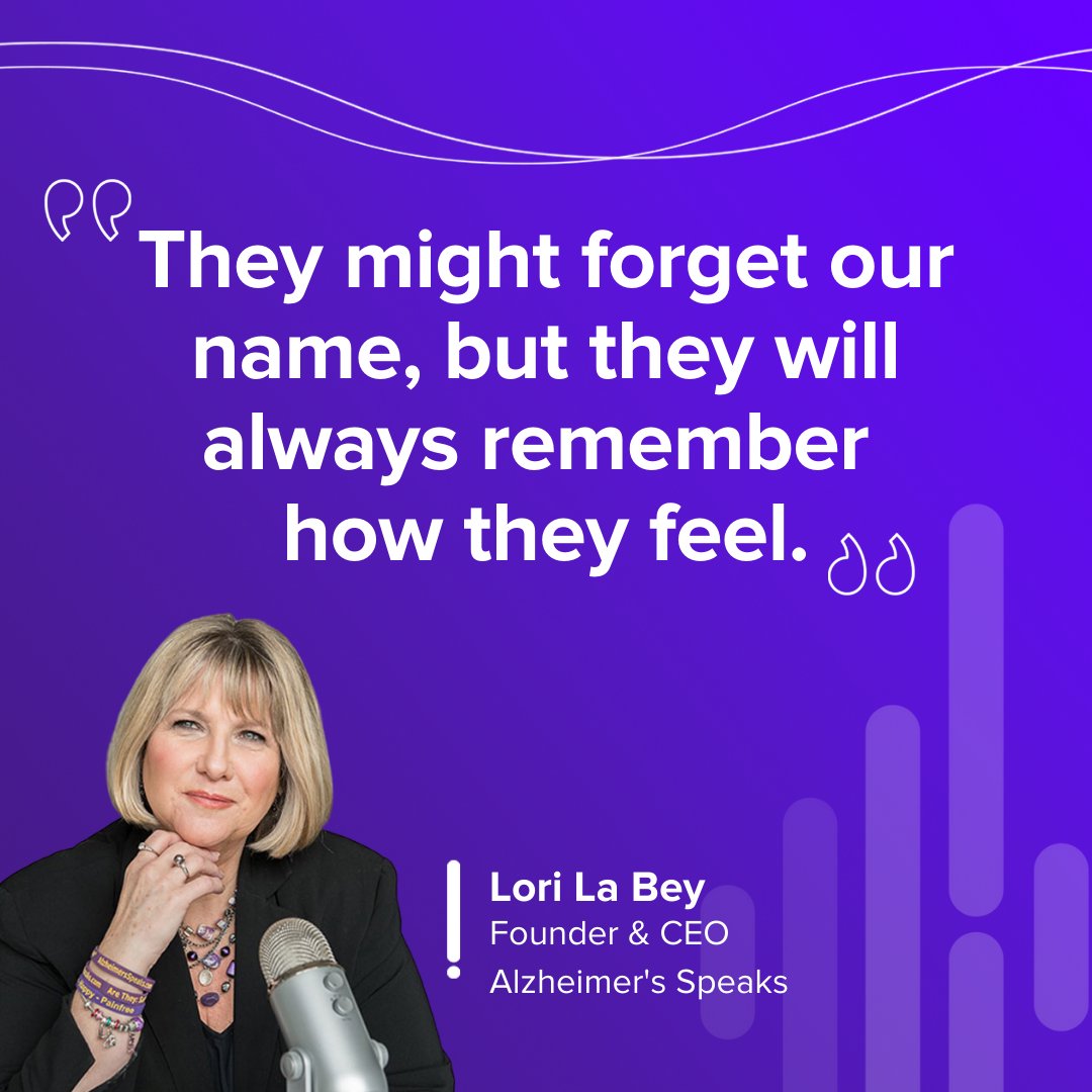 HealthUnmuted's tweet photo. If you love someone with Alzheimer's disease, you know that caregiving can be complicated and challenging. But you are not alone. There are many resources to help on your journey.
Listen now: https://t.co/HggbxiRmr6
#alzheimers #alzheimersdisease #healthunmuted https://t.co/H0IcwfhbMw