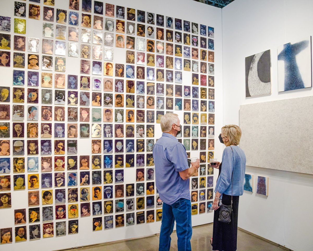 seattleartfair's tweet photo. "Seattle is such a friendly city!" — Koki Ishibashi, KOKI ARTS

Tokyo-based gallery @kokiarts's presentation showcased @ryoichi.art's "A study of identity” and @mariotrejoart's "Mario Trejo" series alongside a debut of @koutaroinoue's paintings at #SeattleArtFair2022. https://t.co/8AoGEUpodi
