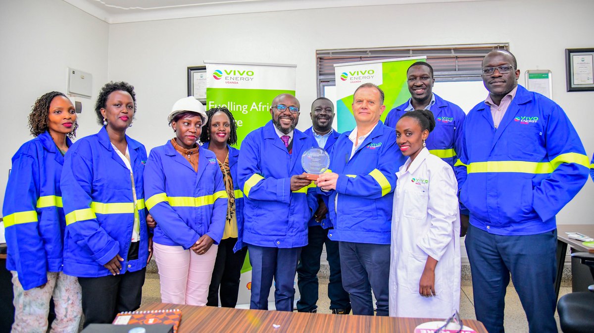 VivoEnergyUg's tweet photo. We were delighted to host the CEO @VisionGroup Mr. @nyamadon this afternoon at our offices where we held fruitful engagements about our fuel quality processes. We acknowledge the great business partnership with the Group and its media outlets. #NVCustomerWeek @newvisionwire https://t.co/bbtHUTvqTb