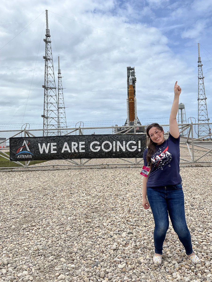 Today’s the big day! Who’s ready to find out the next 4 humans to go to the moon???! #LFG #ArtemisII #NASASocial