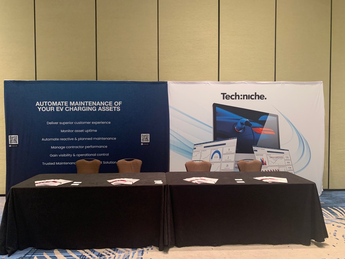 technicheco's tweet photo. Had a great time at the EV Charging Infrastructure USA 2023 with Sheryl Coyne-Batson, Tom Caldwell and Greg Ricchiuti

Learn more about CMMS for EV Charging Infrastructure here: https://t.co/j5MVFLhfgK

#maintenanceautomation #evcharginginfrastructure  #Techniche https://t.co/UPfI2lx0I6