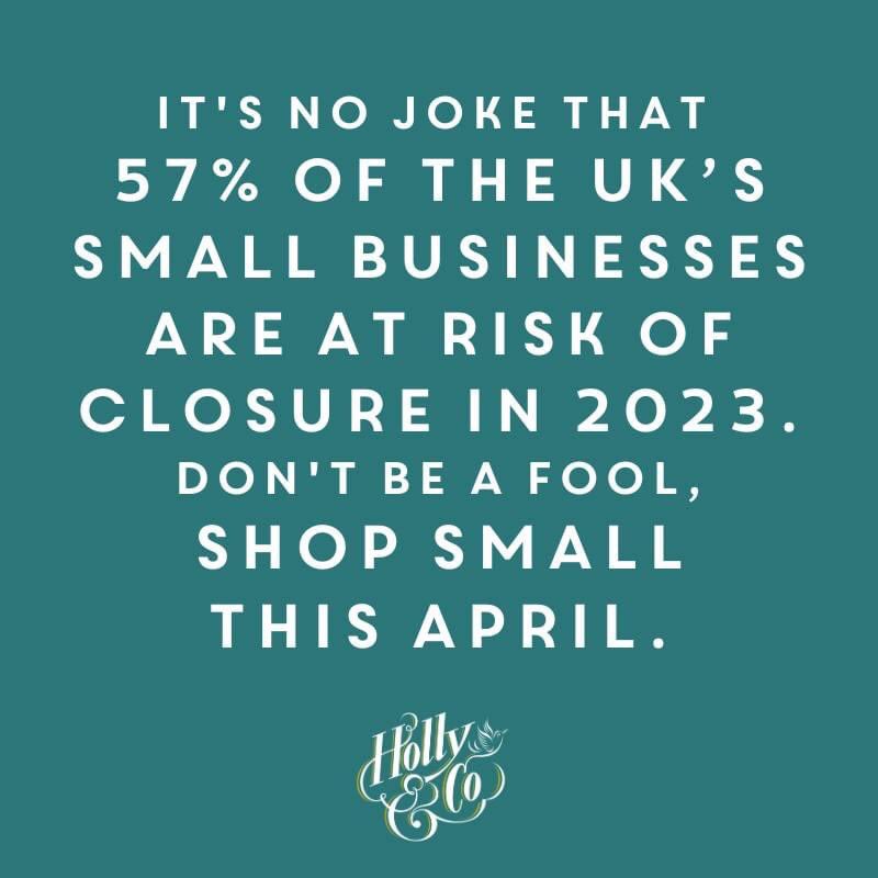 Posted by @HollyLTucker this weekend - a shocking statistic about the outlook for small business this year. It’s a scary time to be running a business, so if you can, support your locals before they disappear.