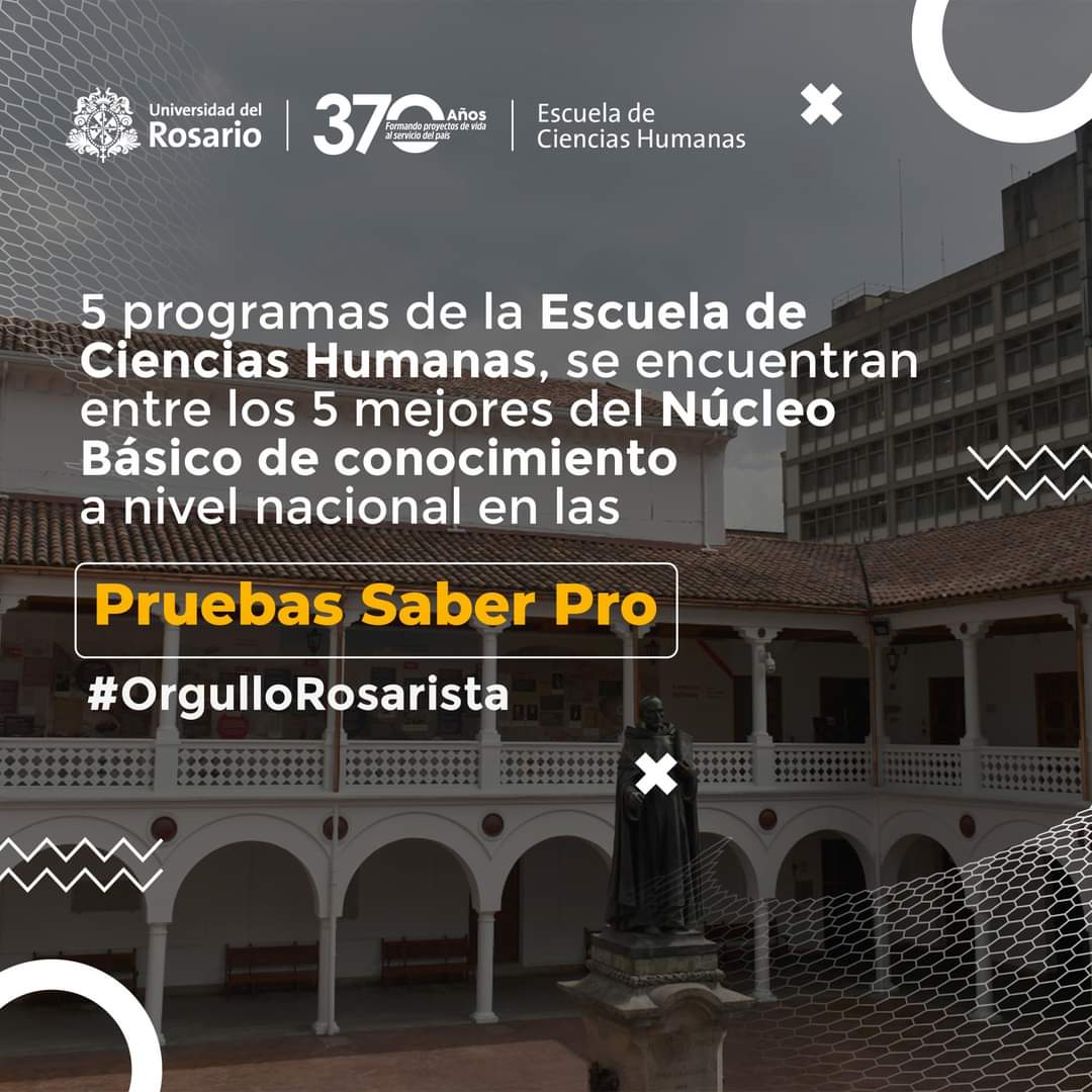 ech_ur's tweet photo. #OrgulloRosarista
Desde la #ECHUR seguimos trabajando por la excelencia académica, este esfuerzo se ve reflejado en los resultados de las pruebas Saber Pro, donde 5 programas de la Escuela se encuentran entre los 5 mejores del Núcleo Básico de conocimiento a nivel nacional. https://t.co/GolVXPUQ7C