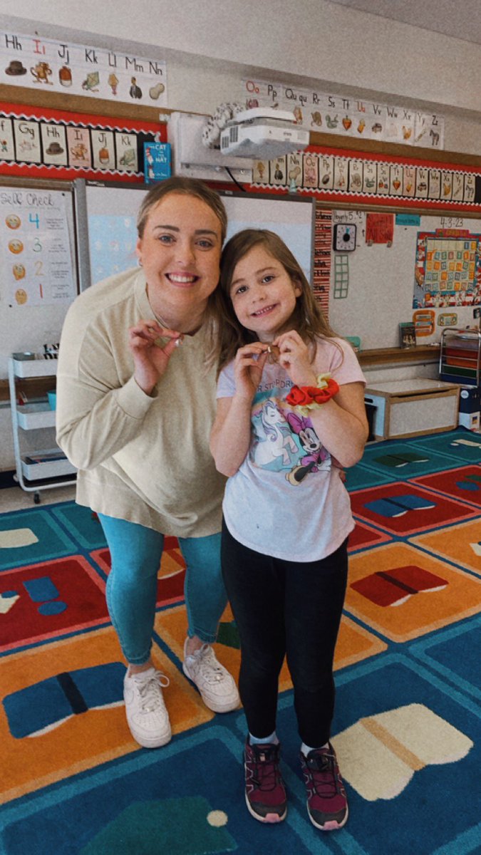 Coming back from break is always hard. But it makes it a lot sweeter when one of your first grade kiddos brings you BFF necklaces from their trip 💖