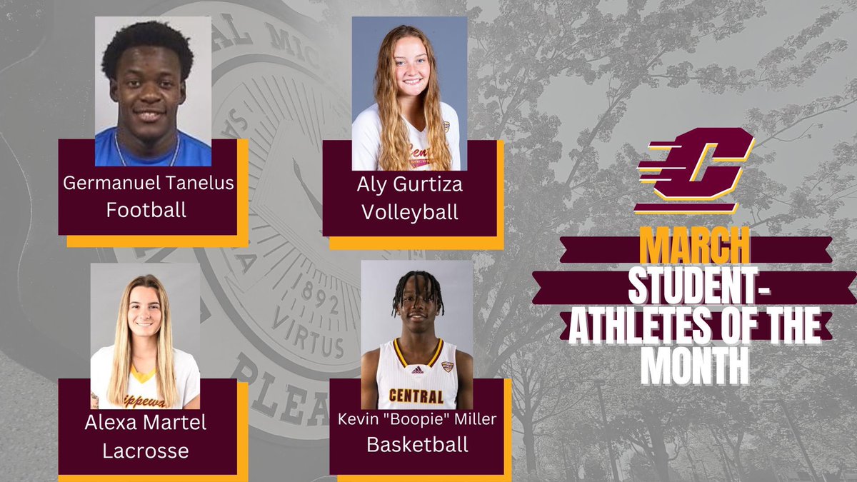 Your March Student-Athletes of the Month 🔥⬆️ some real academic weapons right here!