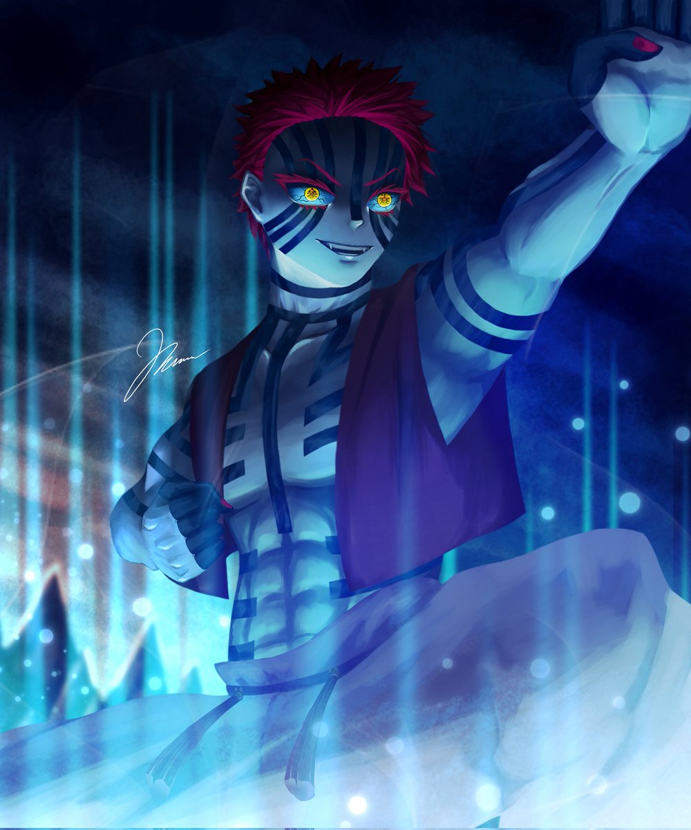 Sn0wpy_'s tweet photo. UpperMoon Three: Akaza

#Akaza #DemonSlayer #demonslayerfanart #anime #animeboy #AnimeArt #animefanart #digitalart #digitalpainting #Digital #digitalillustration https://t.co/81BggWlW5y