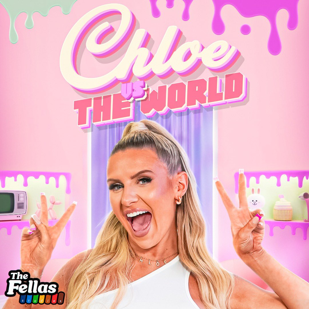 Chloe Burrows على X: Looool I was nervous to tell Twitter BUTTTT Ive got  a new show on YouTube  all podcast streaming platforms coming out tmro at  6pm xxx ChloeVsTheWorld -