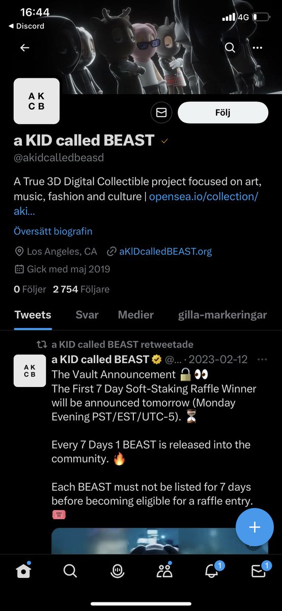 Scam alert🚨

Do not interact with <a href="/akidcalledbeasd/">a KID called BEAST</a>  it currently has 2k followers but has a golden check somehow

Probably paid for it and they could bot thier account to make like the actual <a href="/akidcalledbeast/">a KID called BEAST</a> 

Serious issue that need to be fixed asap!
@TwitterSupport <a href="/elonmusk/">Elon Musk</a>