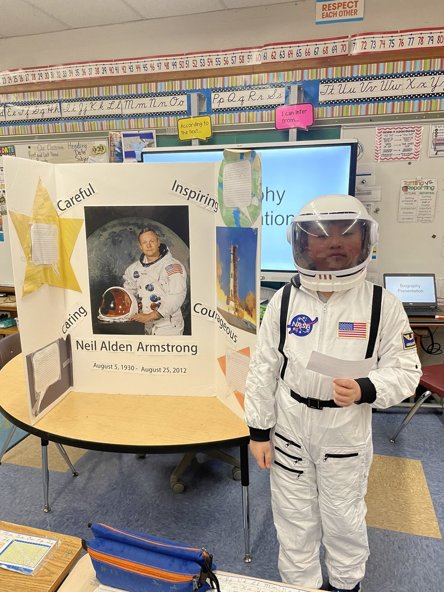 Mrs__Rosado's tweet photo. Our biography presentation is finally here! Students have worked so hard on their costumes, posters, and speeches. I am so proud of all their hard work and effort! #wheelerave #vs13 @WheelerAvenue @VS13UFSD https://t.co/njxgLtcV5S