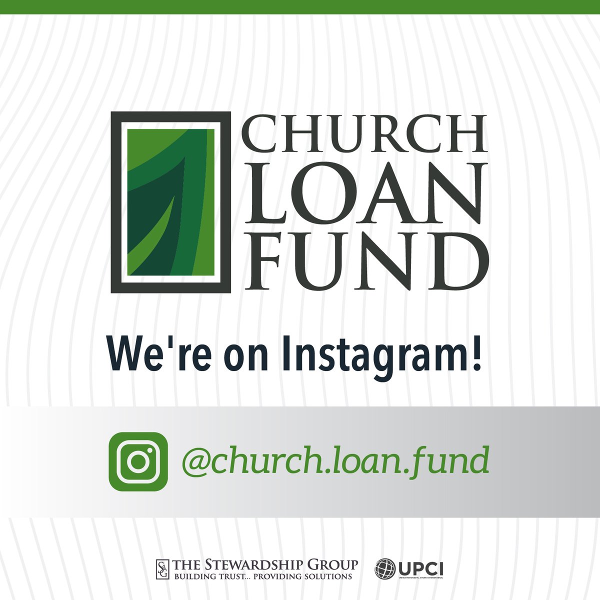UPCLF's tweet image. We're excited to announce the launch of our new Instagram page! Make sure to check us out and follow us here: instagram.com/church.loan.fu…

#churchloanfund #UPCI #Stewardship