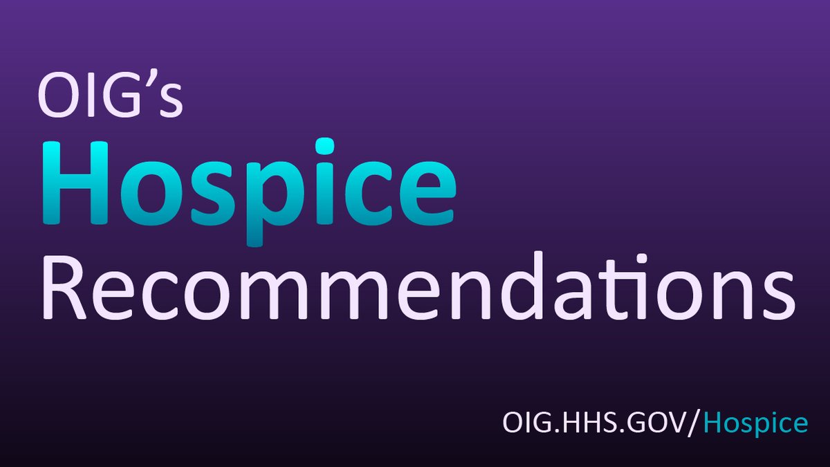 OIG at HHS on Twitter "HHSOIG conducts extensive oversight of the