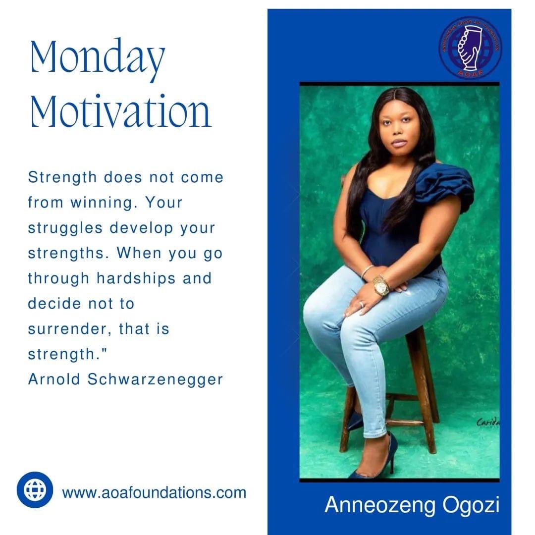 AnneOgozi's tweet photo. The challenges you face and the triumphs that follows are all connected and have a domino effect on one another. That is how life works.
Hard times stimulate growth in a way that good times don't. Facing challenges and navigating one's way through them builds resilience and https://t.co/q91owGbkY7