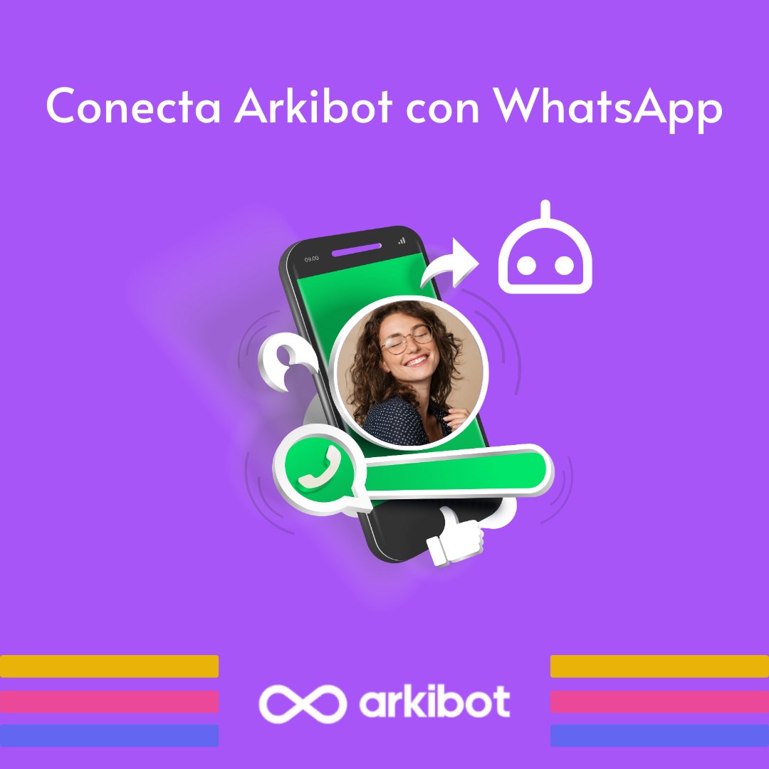 arkibotcom's tweet photo. ¡Ya puedes conectar Arkibot con WhatsApp!

Tus clientes podrán hacer sus consultas en el entorno de WhatsApp pero, por detrás, las respuestas serár hechas por Arkibot de forma automatizada.
Si quieres saber más, pregúntanos. 🙂

soporte@arkibot.com https://t.co/uLojYNp6gd
