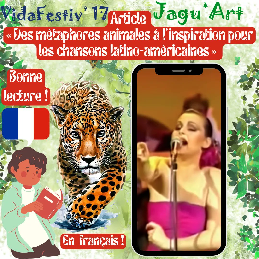 Theavida's tweet photo. Voici l'article « Des métaphores animales à l'inspiration pour les chansons latino-américaines »

https://t.co/fsm2TU7IB8

#TheaViDa #VidaFestiv17 #VidaFestiv #VDF17 #VDF #JaguART #latinos #latinosenmontpellier #Montpellier #montpelliernow #holamontpellier #olamontpellier https://t.co/8xkHh9K8zC