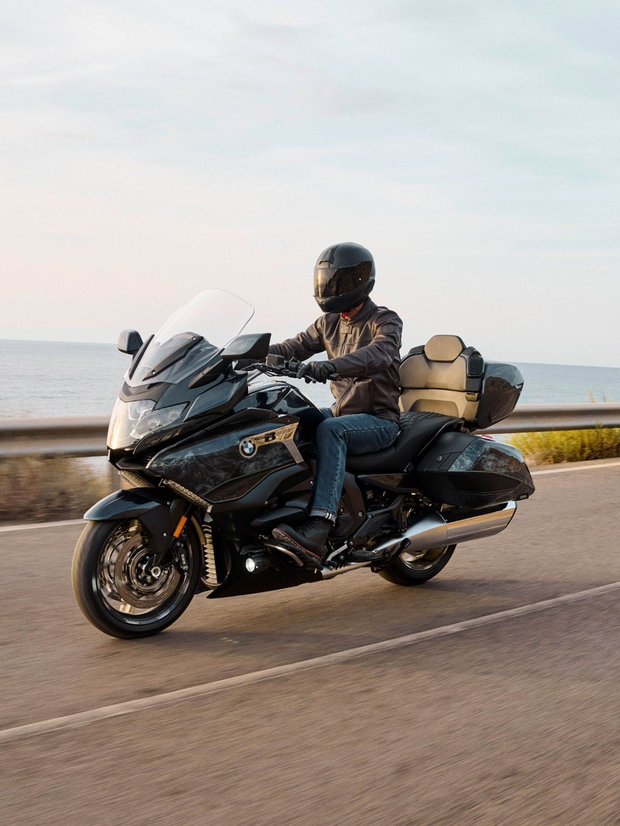 BMWMotorradUSA's tweet photo. You don't have to look up to see the stars: The exclusive paint of the K 1600 Grand America #Option719 Midnight features a whole galaxy!

Click for a closer look:
▶️ https://t.co/jxKmAfKi2V

#MakeLifeARide #K1600GrandAmerica #RideAndShare #BMWMotorrad https://t.co/srQ6gYkSKJ