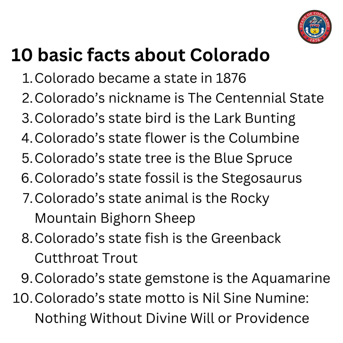 Governor Jared Polis on Twitter "How well do you know Colorado? Check