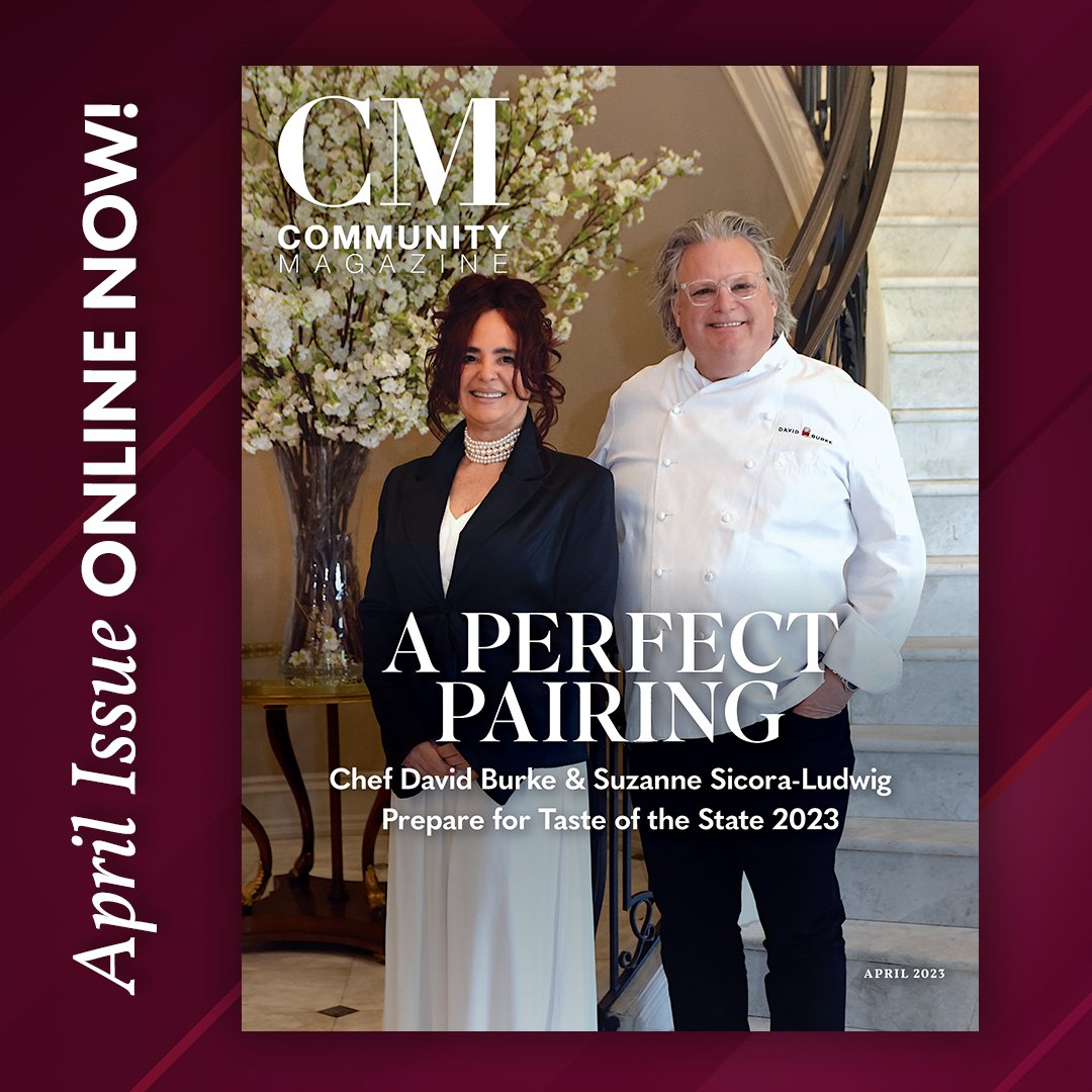 Chef David Burke and Suzanne Sicora-Ludwig are truly a "perfect pairing" as they gear up for Taste of the State 2023. Read all about it in our latest editions!
rb.gy/v0n0

#MonmouthCounty #Rumson #FairHaven #RedBank #Middletown #ColtsNeck #Holmdel #Lincroft