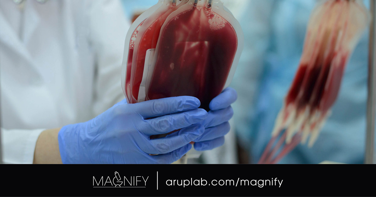 ARUPLabs's tweet photo. “The patient, first and foremost,” remains the mantra at the @uofuhealth Blood Bank following a carefully planned and executed leadership transition in Transfusion Medicine completed at the end of February. https://t.co/7S7lZKDuyW https://t.co/DTLKclOJ98