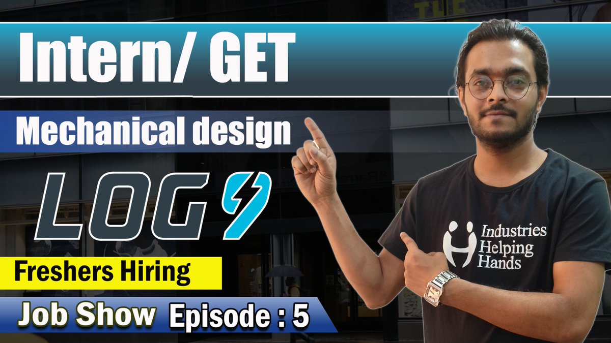 The_iScale's tweet photo. 📢 Mechanical Job Announcement

🔥 Log9 | Intern | GET | Mechanical Design | Fresher Hiring |👇🏻-
https://t.co/WMb2HKY1bw
➖➖➖➖➖
Hamare Free Live Master Class, Workshop, Project Discussion, Resume Building, Portfolio Creation class ke liye Register⤵️
https://t.co/KnhLbvrn7a https://t.co/f7O6oueE7o