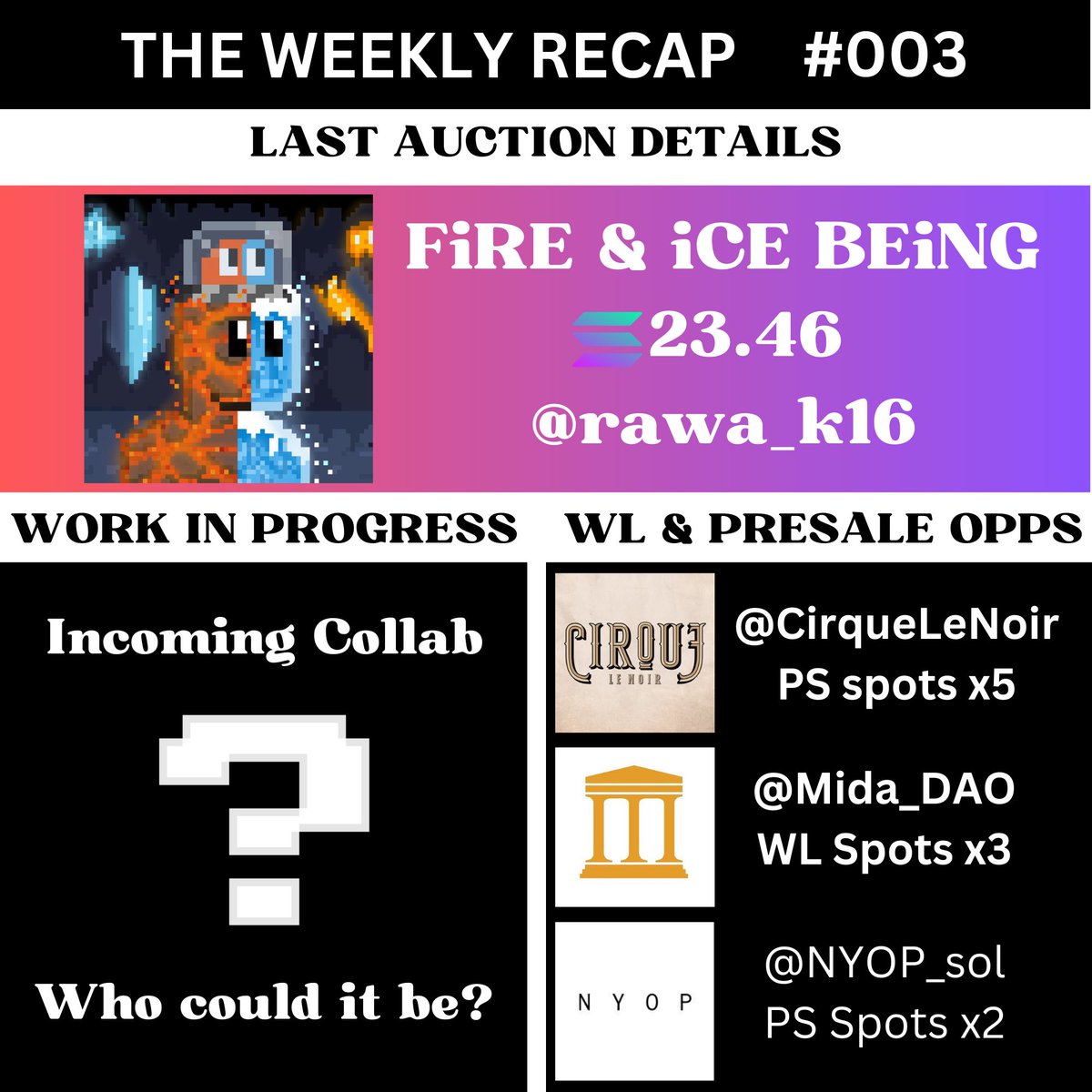 BEiNGSNFT_'s tweet photo. The Weekly Recap of BEiNGS #003📰 https://t.co/stbiOg9p8k