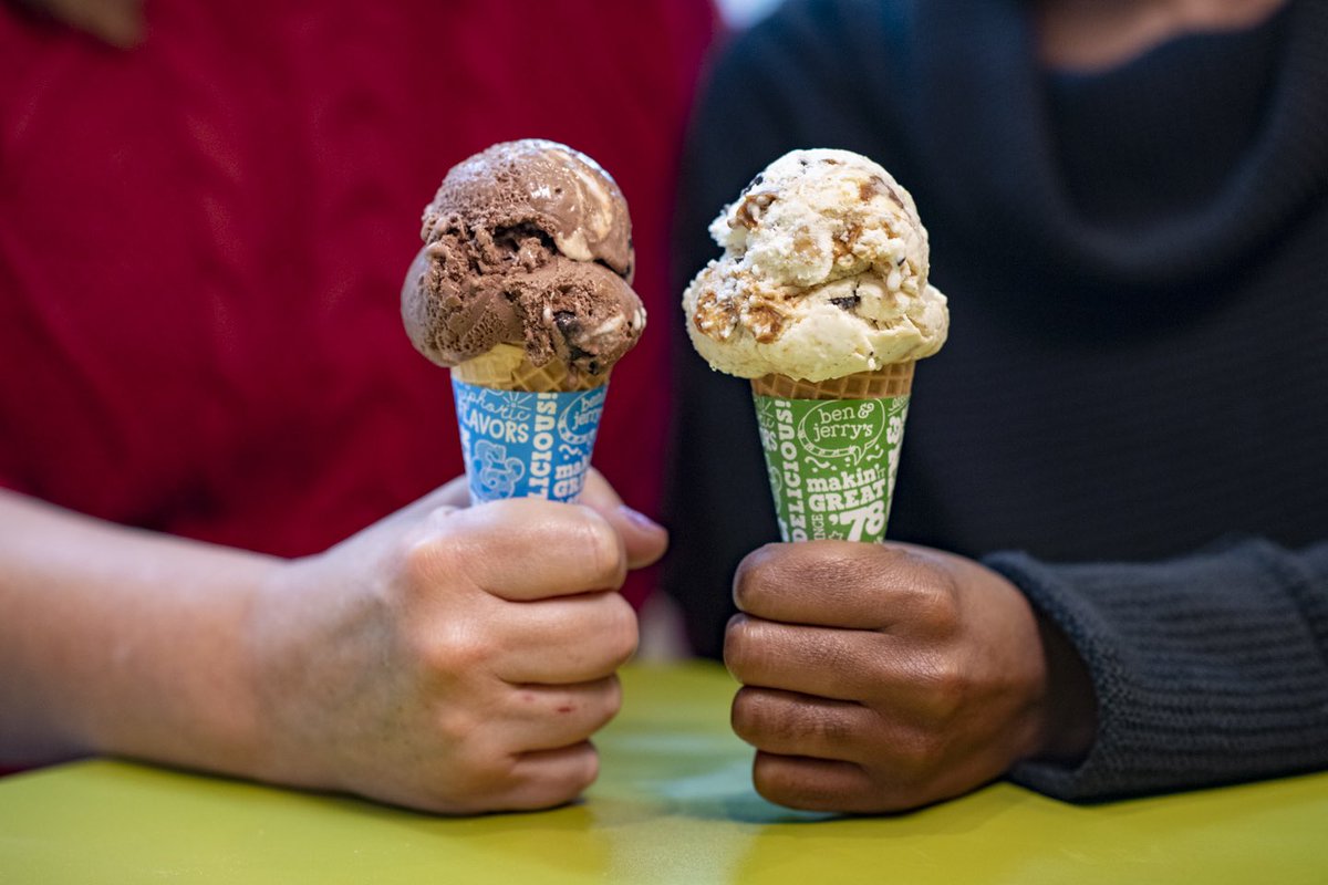 Ben & Jerry's on Twitter "🚨1 HOUR COUNTDOWN🚨 Free Cone Day begins at