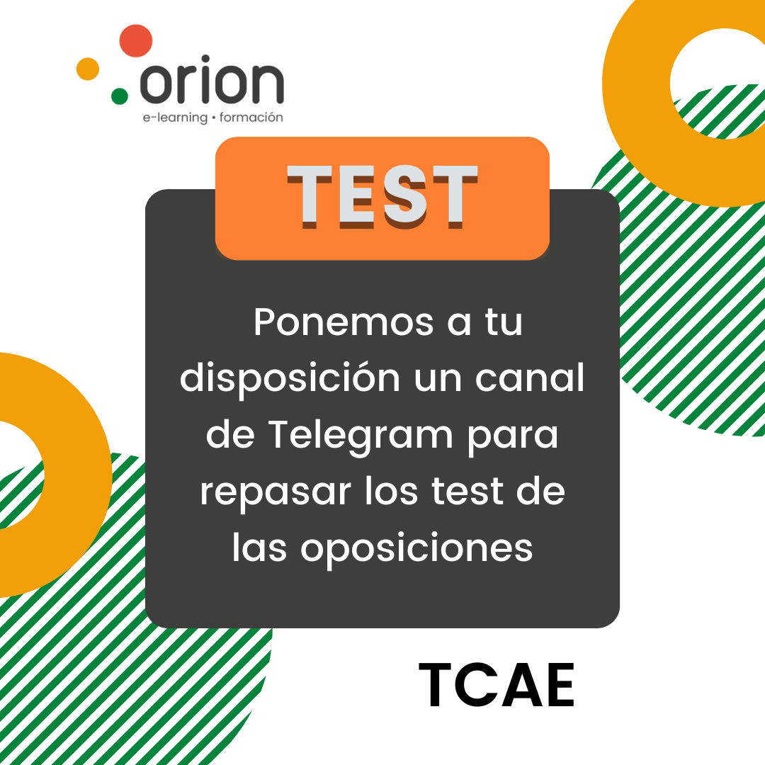 Obtén tu puesto como TCAE con el canal
de oposiciones de Telegram. Prepárate el test con
nuestras preguntas y respuestas actualizadas para
asegurar tu éxito 🤓. ¡Prepárate para obtener el
puesto de tus sueños!
t.me/testTCAE
#orion #unaplazaestuya #unaplazaesmía