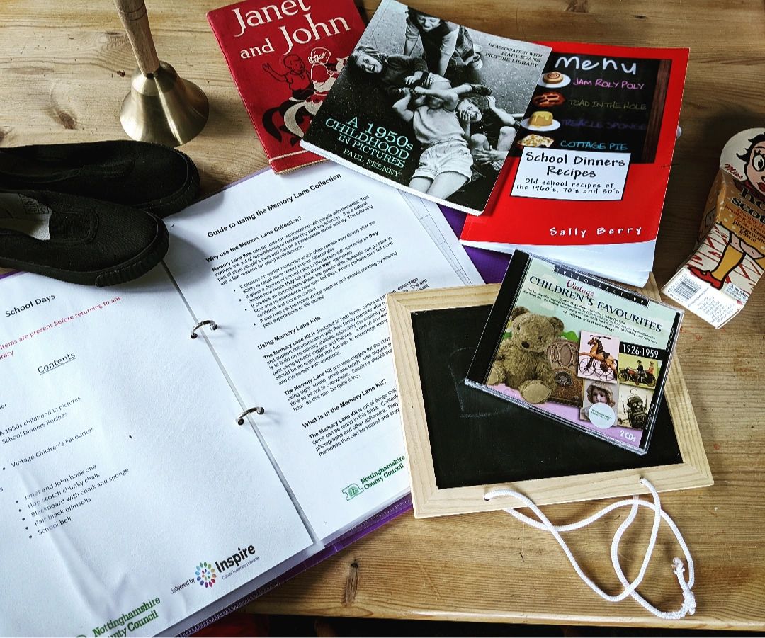 LifelineSBS's tweet photo. The school days memory lane bag has been returned to the library today.
I have ordered two more to share with our families which will be coming soon - mining and needlework.

#memories #fondmemories #socialcare #dementia #alzheimers #socialisation #mypast https://t.co/pC0IZiknBo