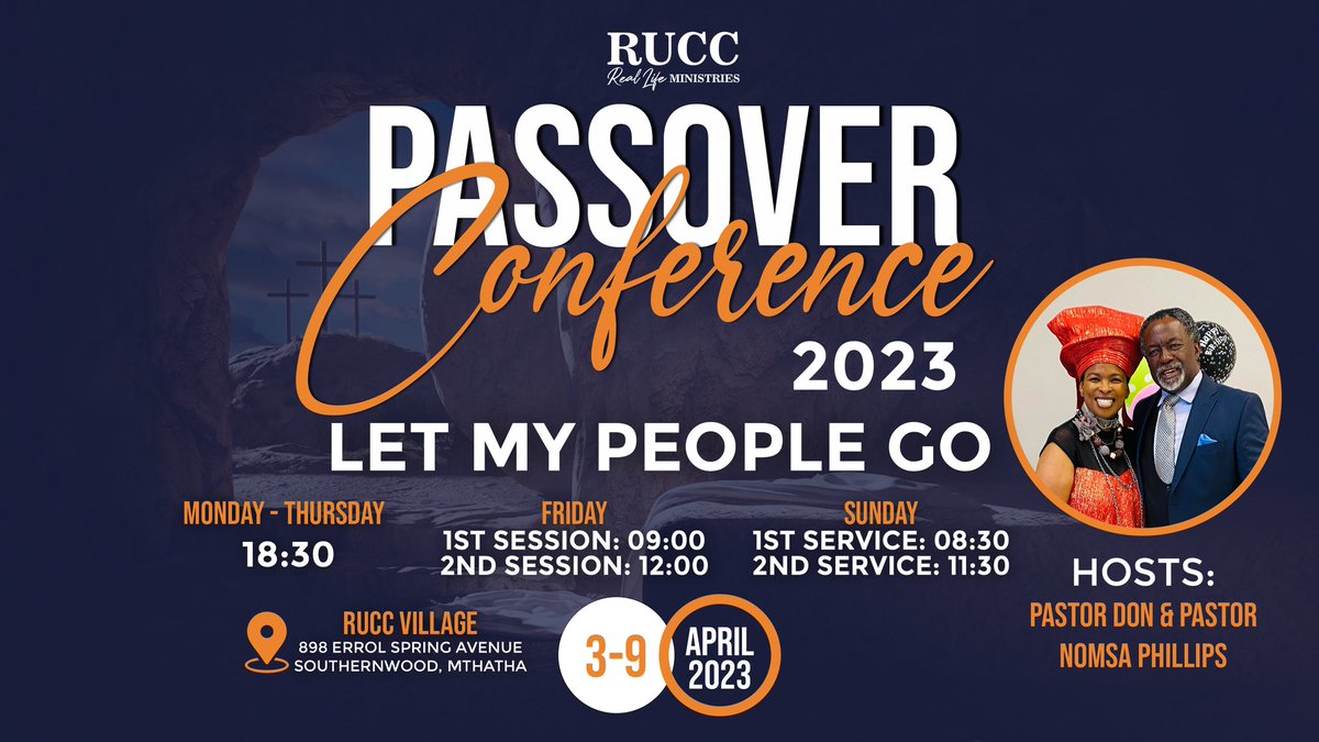 RUCCSA's tweet photo. We’re starting with our Passover Conference this evening at 18:30 #LetMyPeopleGo #LetGodBeGod #CreativeMiracles https://t.co/kv9qsBGuyH