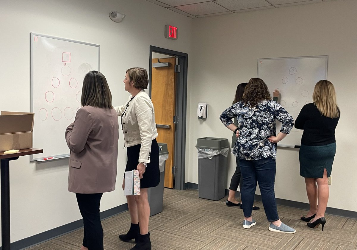 lancour28's tweet photo. Today, April 3, for #MathStatMonth all content area coaches engaged in #thinkingclassrooms task/structure today &amp; I shared our draft Math Core Values. https://t.co/R5KMioAGiF
 
@pgliljedahl  @j_csd 
#CSDmath #demathchat  #noticewonder  #howmany   #iamamathperson #mathematize https://t.co/PU7ybBrEJH