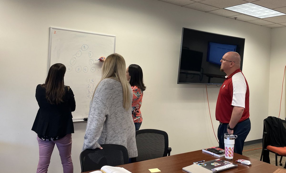 lancour28's tweet photo. Today, April 3, for #MathStatMonth all content area coaches engaged in #thinkingclassrooms task/structure today &amp; I shared our draft Math Core Values. https://t.co/R5KMioAGiF
 
@pgliljedahl  @j_csd 
#CSDmath #demathchat  #noticewonder  #howmany   #iamamathperson #mathematize https://t.co/PU7ybBrEJH