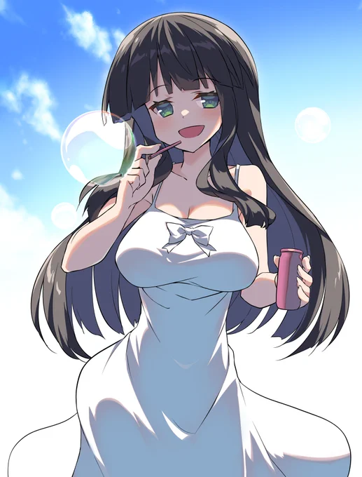 Skeb(シャボン玉忘れてました) #Skeb #Commission より 