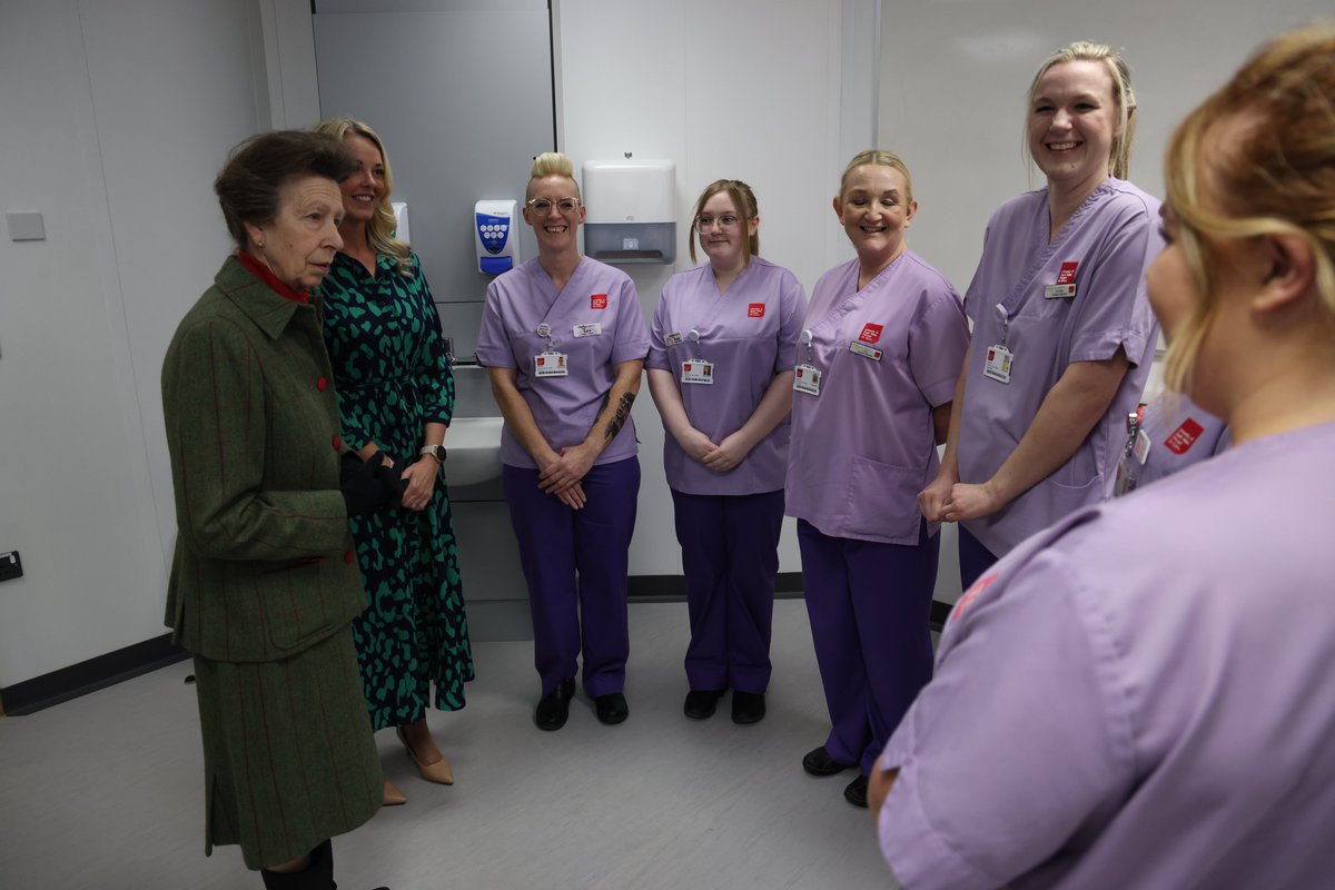 Her Royal Highness The Princess Royal visits Merthyr Tydfil maternity unit today: rcm.org.uk/media-releases… @RcmWales @RoyalFamily