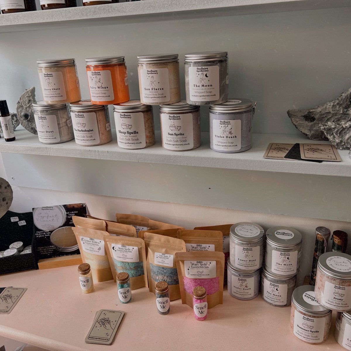 Goals for April &amp; May

- Reach 20 Sales
- Grow Etsy shop alongside Website 
- Purchase new product assessment 

StellaireApothecary.co.uk

#SmallBusinessuk #smallbiz #selfcare #shopsmall