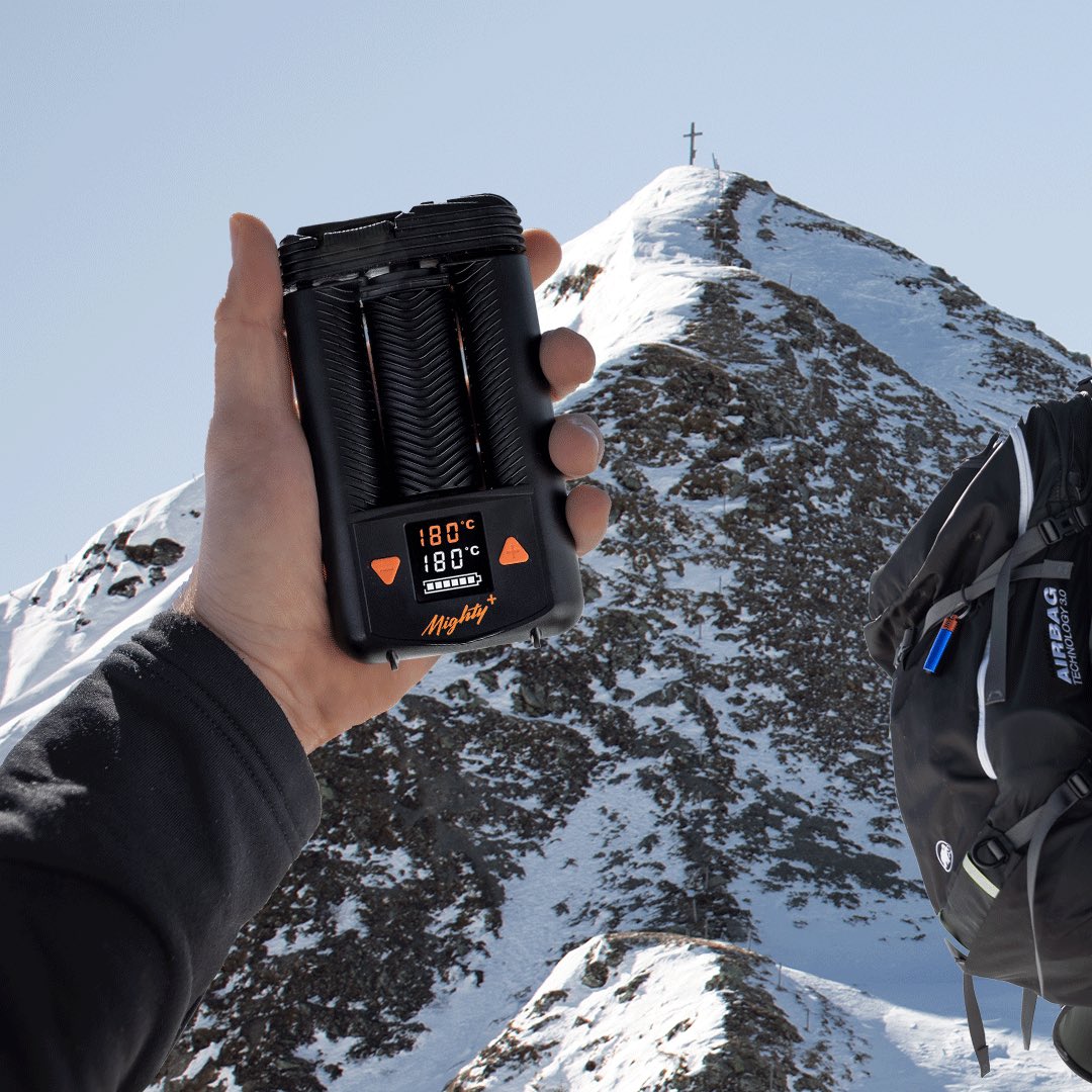 storz_bickel's tweet photo. Reaching new heights with the MIGHTY+ 🏔️💨

👉🏽 https://t.co/QNDkFp3Xhq 

#mightyplus #heights #power #view #mountains #winter #storzandbickel #madeingermany https://t.co/48glrTeKtx