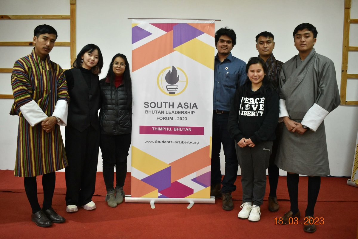 SASFLiberty's tweet photo. Day 1 - Bhutan Leadership Forum, 2023
The first ever Bhutan Leadership Forum happened at the Royal Thimphu College, Bhutan was a much-needed event to empower existing leaders and to reach out to more youths across the country.
#SASFL #Networking #Bhutan #SouthAsia https://t.co/MgsmVFwGJu