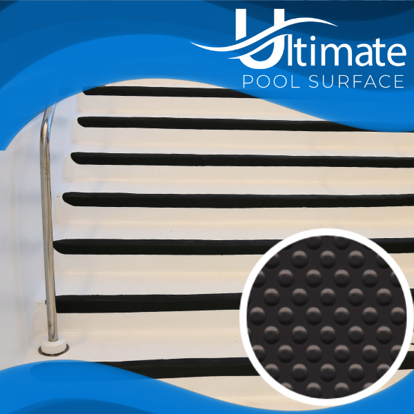 ULTPoolSurface's tweet image. Our Black Demarcation line is solid black throughout with a half-moon embossed texture for anti-slip. Ultimate Pool Surface material's pliable 60mil construction is engineered for ease of handling with maximum strength.
 
Learn more at ultimatepoolsurface.com/our-product!

#VinylLiner