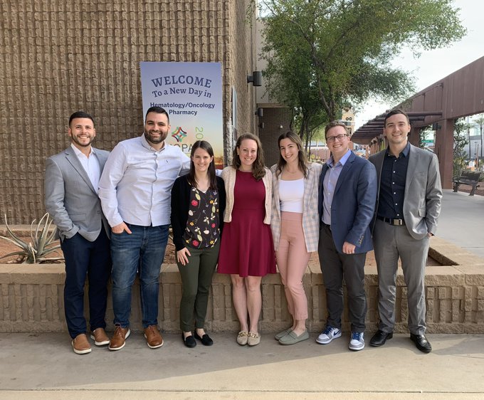URI_Pharmacy's tweet photo. Clinical Assistant Professor Britny Brown reuniting with URI College of Pharmacy alumni this past weekend at the #HOPAAC23 conference! Go Rams! 
#URIPharmacy #URxI

@TheKateReichert @HemeOncPharm https://t.co/K3DzLaSLA1